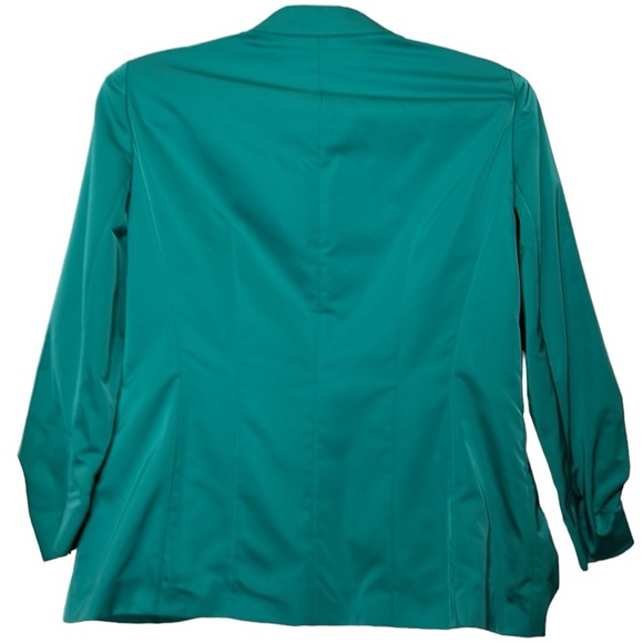 Lafayette 148 New York Women’s Teal Blazer Jacket Size 6 - Picture 2 of 7